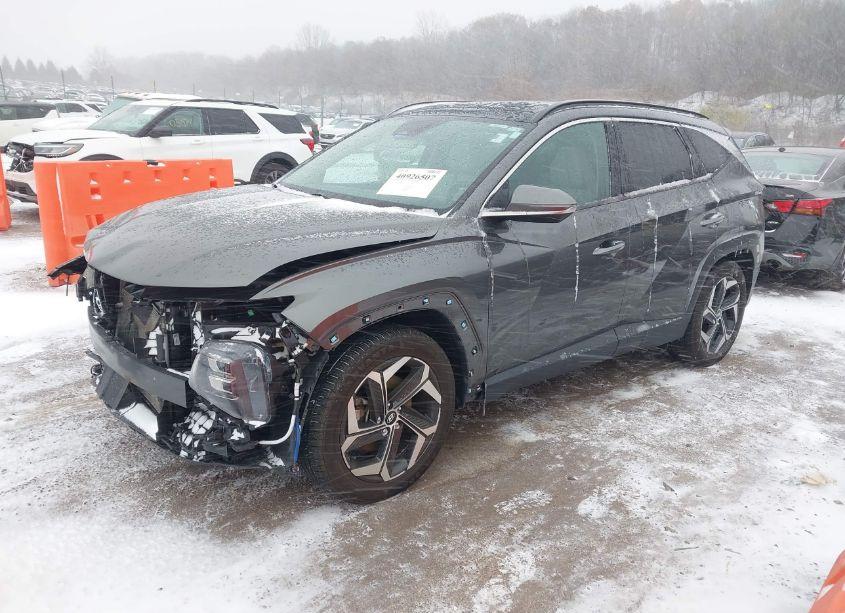 Photo 2 of 2022 Hyundai Tucson LIMITED (VIN 5NMJE3AE1NH096651)