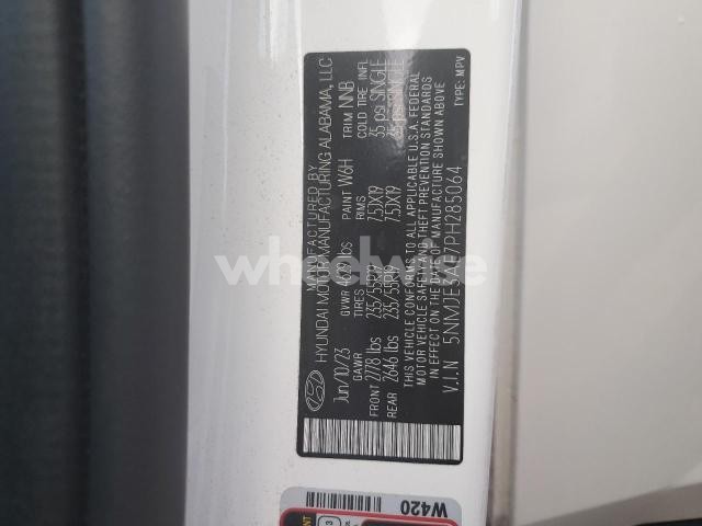 Photo 10 of 2023 HYUNDAI TUCSON LIMITED (VIN 5NMJE3AE7PH285064)