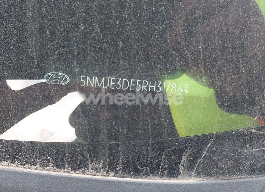 Photo 9 of 2024 Hyundai Tucson LIMITED (VIN 5NMJE3DE5RH317864)