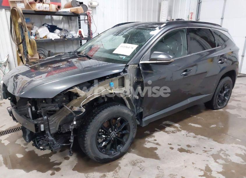 Photo 2 of 2022 Hyundai Tucson LIMITED (VIN 5NMJECAE1NH006303)