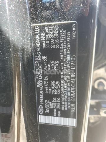 Photo 6 of 2022 HYUNDAI TUCSON LIMITED (VIN 5NMJECAE1NH139305)