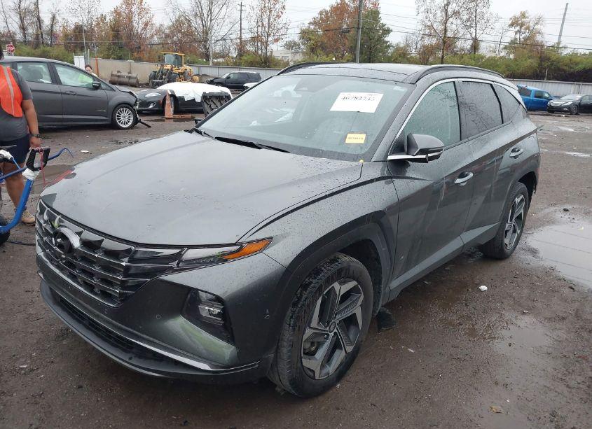 Photo 2 of 2023 Hyundai Tucson LIMITED (VIN 5NMJECAE1PH275484)