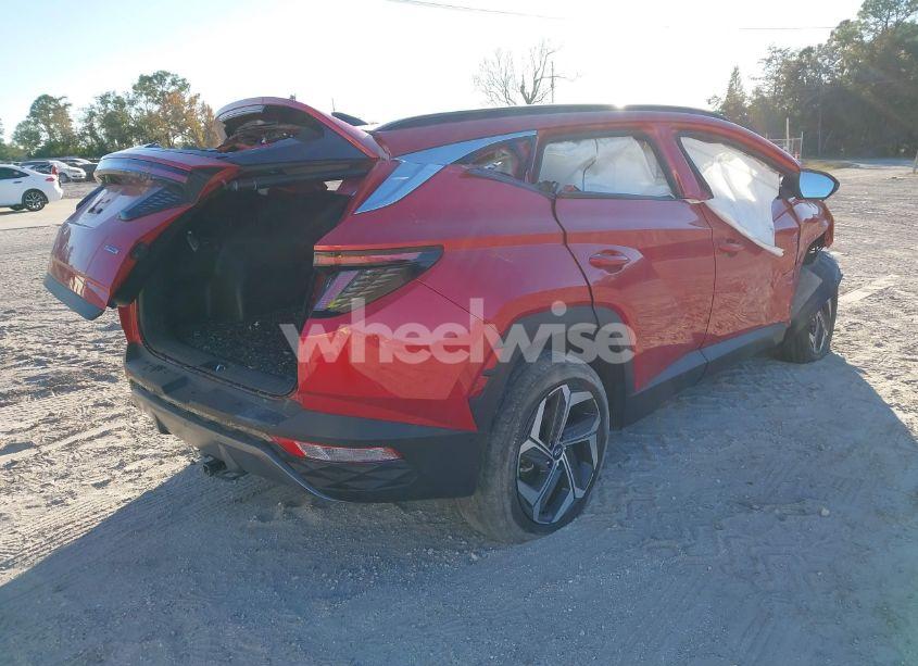 Photo 4 of 2022 Hyundai Tucson LIMITED (VIN 5NMJECAE2NH154153)