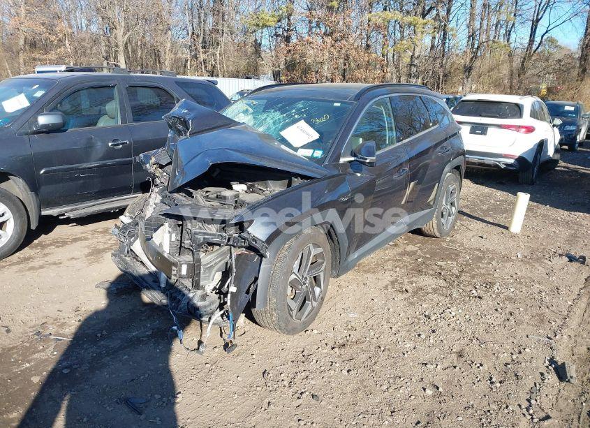 Photo 2 of 2022 Hyundai Tucson LIMITED (VIN 5NMJECAE3NH030246)