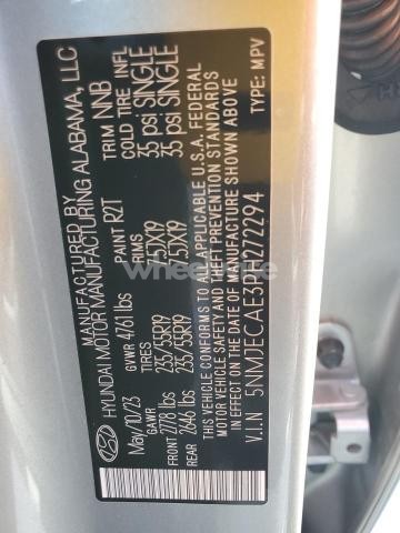 Photo 9 of 2023 HYUNDAI TUCSON LIMITED (VIN 5NMJECAE3PH272294)