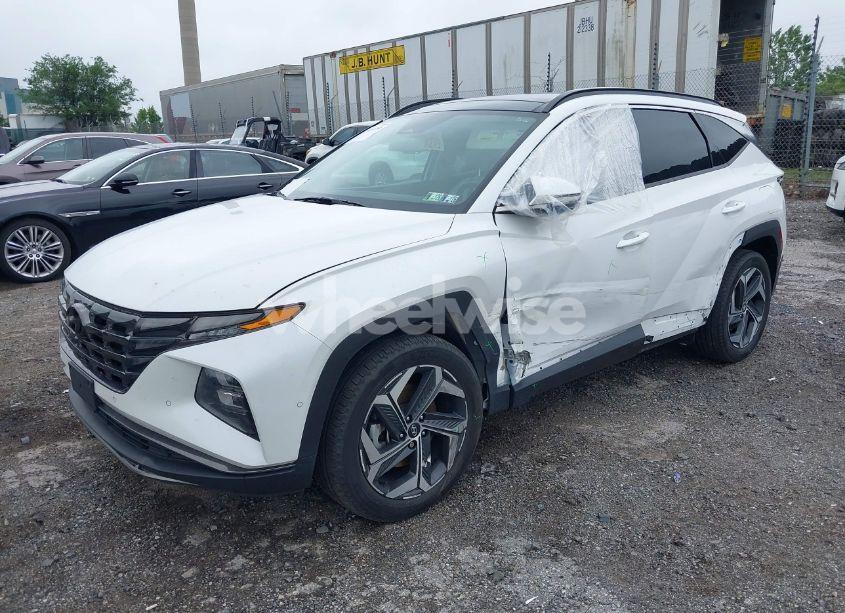 Photo 2 of 2022 Hyundai Tucson LIMITED (VIN 5NMJECAE4NH043250)