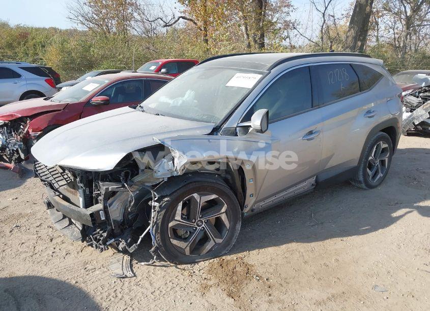 Photo 2 of 2022 Hyundai Tucson LIMITED (VIN 5NMJECAE4NH121218)