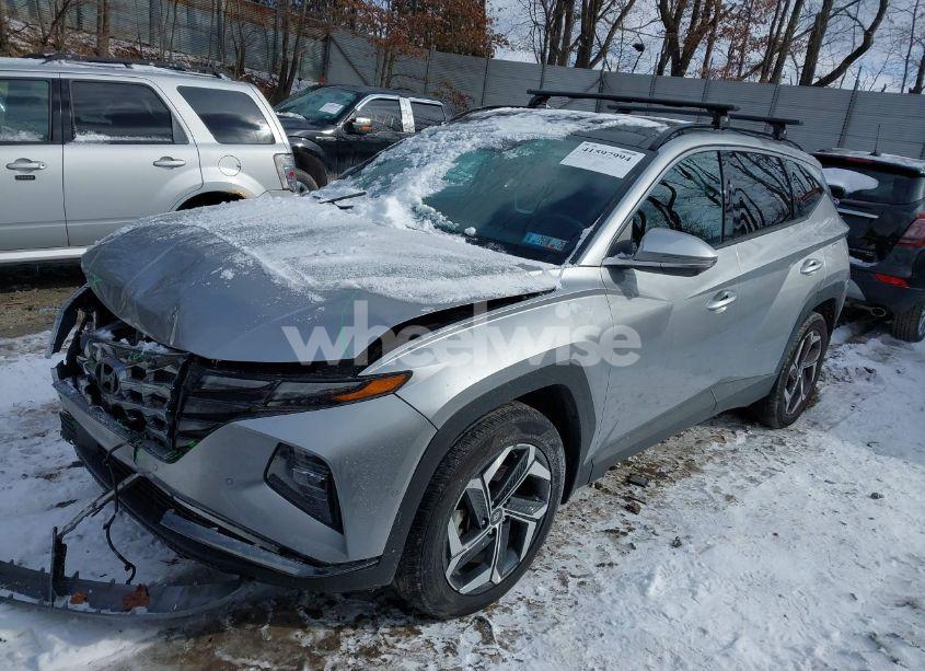 Photo 2 of 2023 Hyundai Tucson LIMITED (VIN 5NMJECAE4PH190526)