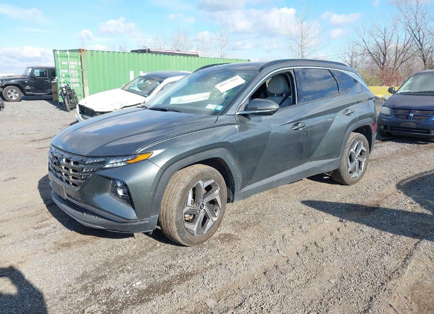 Photo 2 of 2023 Hyundai Tucson LIMITED (VIN 5NMJECAE6PH164543)
