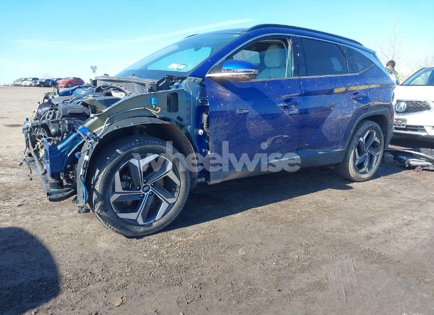 Photo 2 of 2022 Hyundai Tucson LIMITED (VIN 5NMJECAE9NH014293)