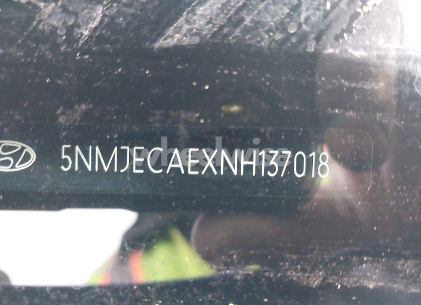 Photo 9 of 2022 Hyundai Tucson LIMITED (VIN 5NMJECAEXNH137018)