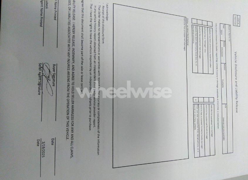 Photo 16 of 2024 Hyundai Tucson LIMITED (VIN 5NMJECDE2RH346383)