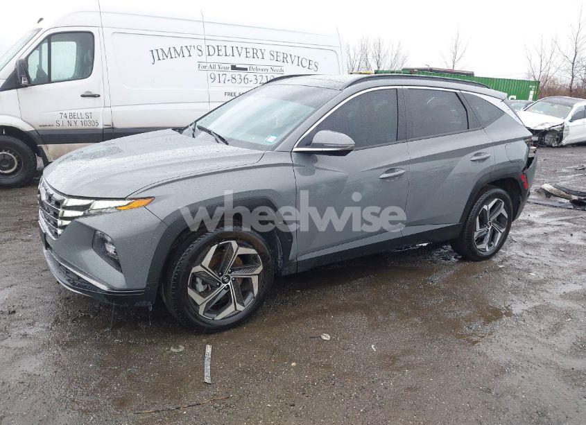 Photo 2 of 2024 Hyundai Tucson LIMITED (VIN 5NMJECDE4RH377859)