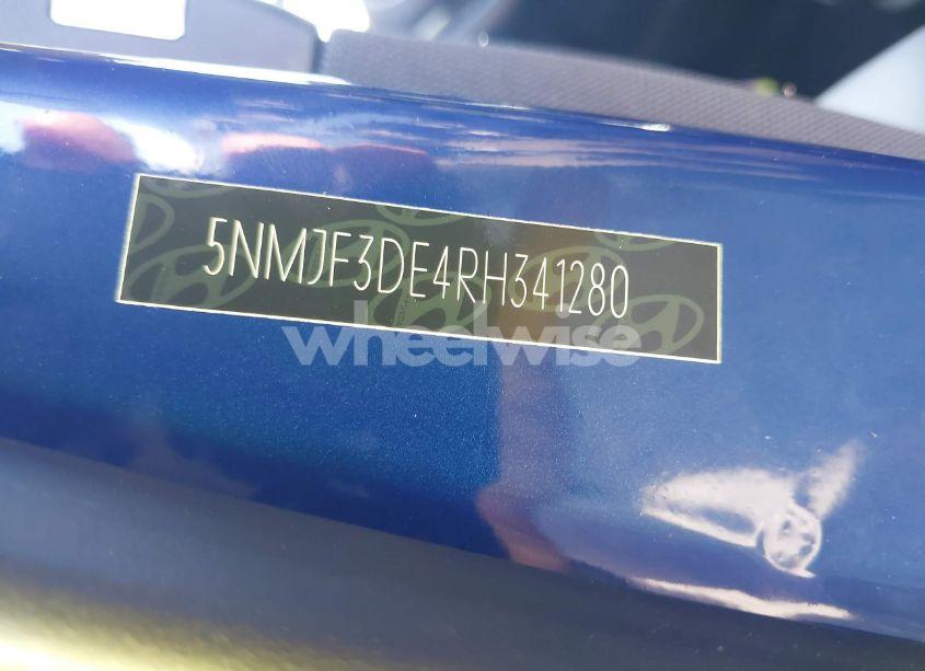 Photo 9 of 2024 Hyundai Tucson SEL (VIN 5NMJF3DE4RH341280)