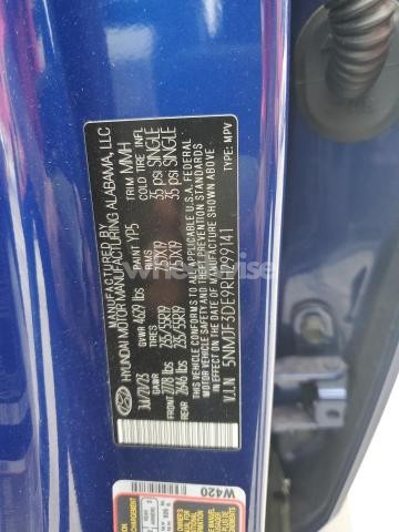 Photo 9 of 2024 HYUNDAI TUCSON SEL (VIN 5NMJF3DE9RH299141)