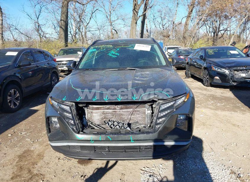 Photo 12 of 2022 Hyundai Tucson SEL (VIN 5NMJFCAE1NH156540)