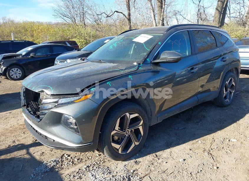 Photo 2 of 2022 Hyundai Tucson SEL (VIN 5NMJFCAE1NH156540)