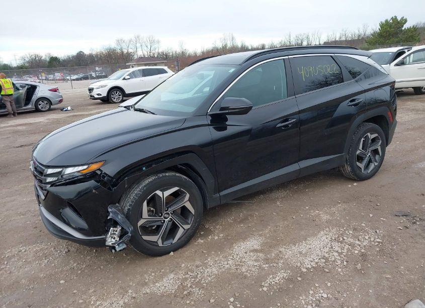 Photo 2 of 2022 Hyundai Tucson SEL (VIN 5NMJFCAE2NH034883)