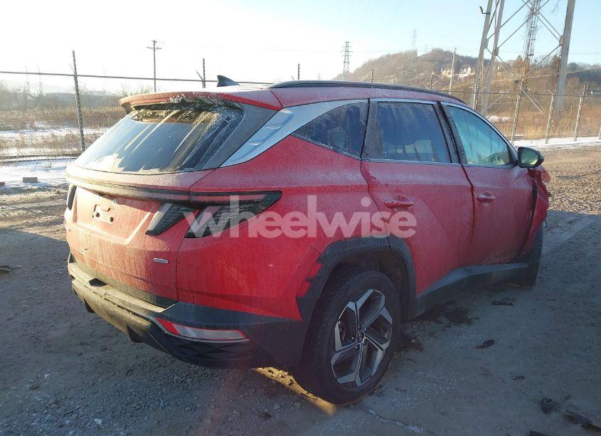 Photo 4 of 2022 Hyundai Tucson SEL (VIN 5NMJFCAE3NH050221)