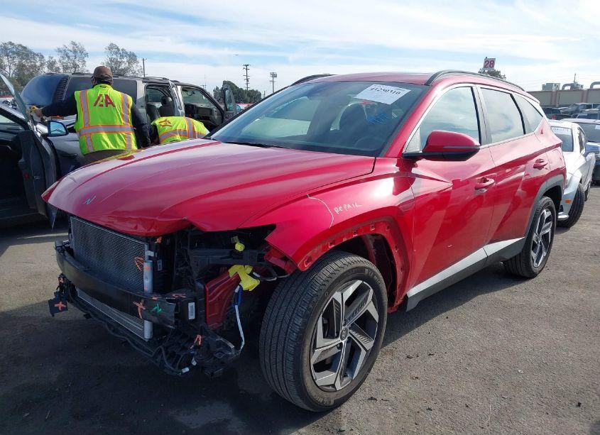 Photo 2 of 2022 Hyundai Tucson SEL (VIN 5NMJFCAE3NH093361)