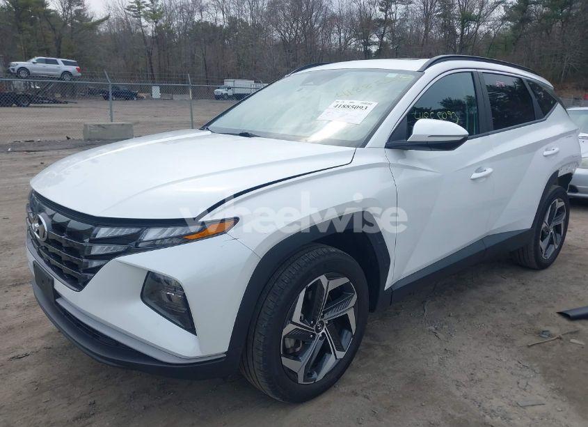 Photo 2 of 2022 Hyundai Tucson SEL (VIN 5NMJFCAE4NH058117)