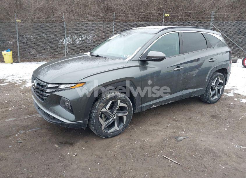 Photo 2 of 2022 Hyundai Tucson SEL (VIN 5NMJFCAE5NH008780)