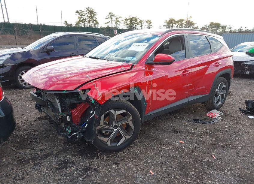 Photo 2 of 2023 Hyundai Tucson SEL (VIN 5NMJFCAE7PH254989)