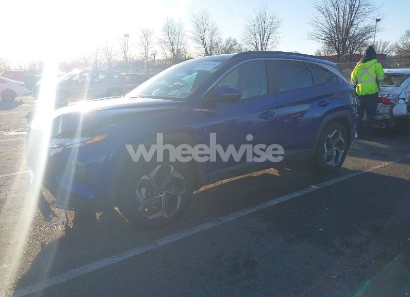 Photo 2 of 2022 Hyundai Tucson SEL (VIN 5NMJFCAE8NH059495)