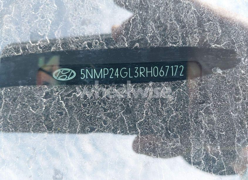 Photo 9 of 2024 Hyundai Santa FE SEL (VIN 5NMP24GL3RH067172)