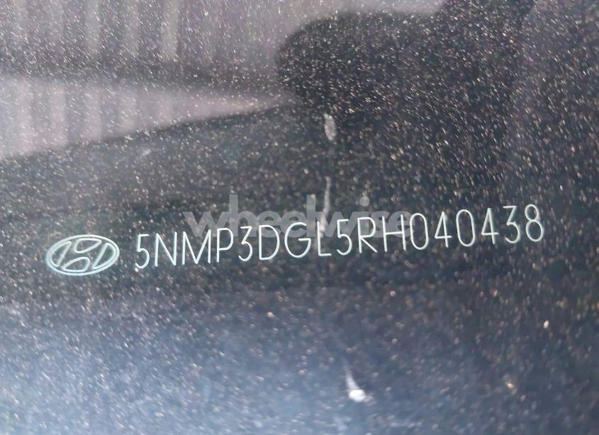 Photo 9 of 2024 Hyundai Santa FE XRT (VIN 5NMP3DGL5RH040438)