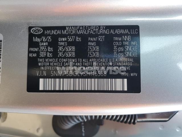 Photo 5 of 2025 HYUNDAI SANTA FE XRT (VIN 5NMP3DGL9SH146588)