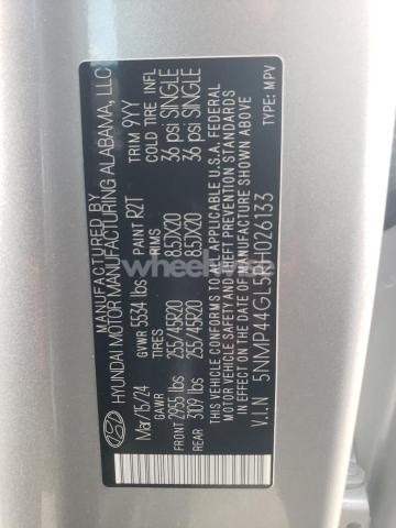 Photo 4 of 2024 HYUNDAI SANTA FE LIMITED (VIN 5NMP44GL5RH026133)