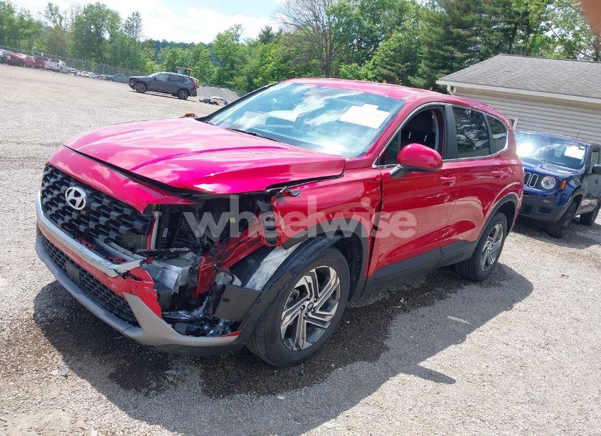 Photo 2 of 2021 Hyundai Santa FE SE (VIN 5NMS14AJXMH336085)