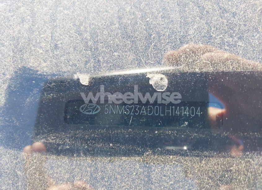 Photo 9 of 2020 Hyundai Santa FE SE (VIN 5NMS23AD0LH141404)