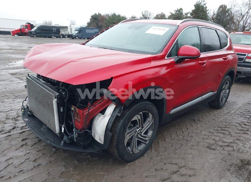 Photo 2 of 2022 Hyundai Santa FE SEL (VIN 5NMS24AJ0NH397539)
