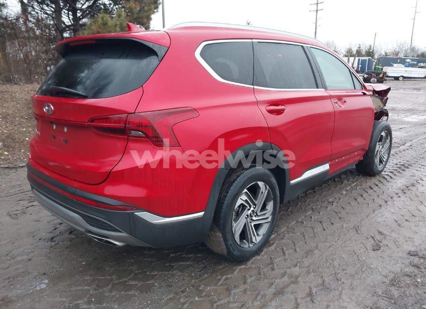 Photo 4 of 2022 Hyundai Santa FE SEL (VIN 5NMS24AJ0NH397539)