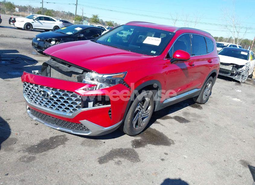 Photo 2 of 2022 Hyundai Santa FE SEL (VIN 5NMS24AJ3NH398636)