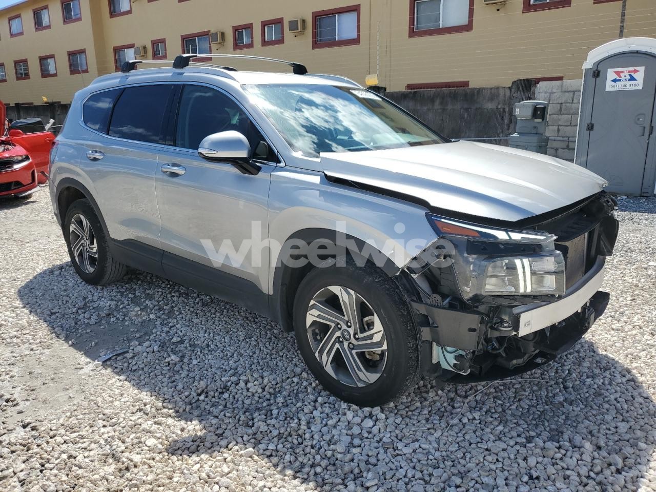 Photo 4 of 2023 HYUNDAI SANTA FE SEL (VIN 5NMS24AJ8PH647578)