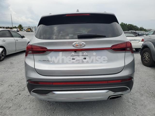 Photo 4 of 2022 HYUNDAI SANTA FE SEL (VIN 5NMS24AJXNH475213)
