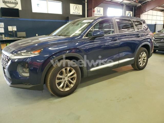 Photo 8 of 2019 HYUNDAI SANTA FE SE (VIN 5NMS2CAD2KH096254)