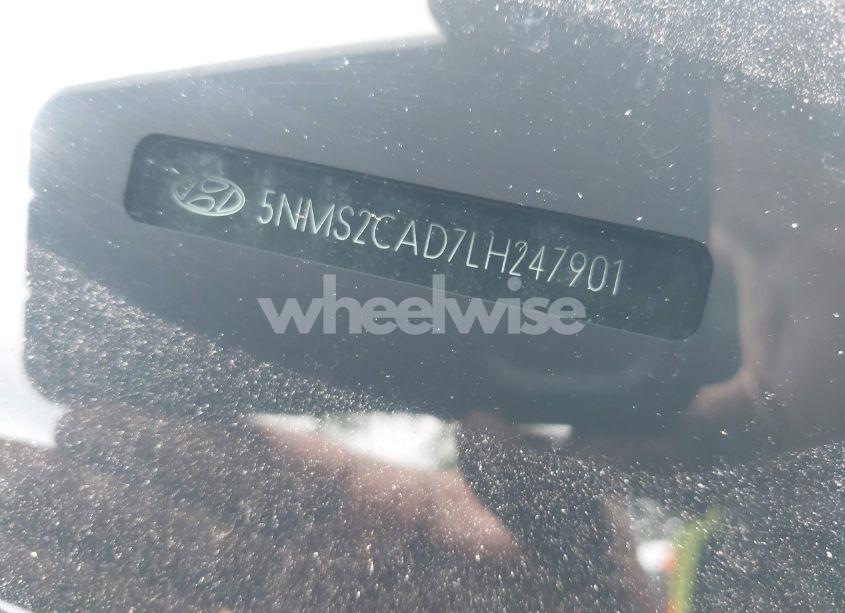 Photo 16 of 2020 Hyundai Santa FE SE (VIN 5NMS2CAD7LH247901)