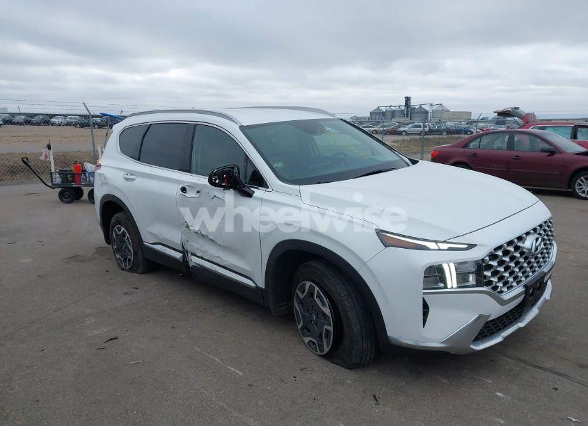 2023 Hyundai Santa FE HYBRID BLUE (VIN 5NMS2DA18PH023232) main photo