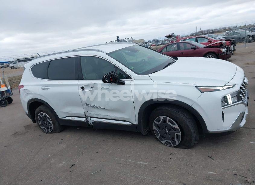 Photo 12 of 2023 Hyundai Santa FE HYBRID BLUE (VIN 5NMS2DA18PH023232)