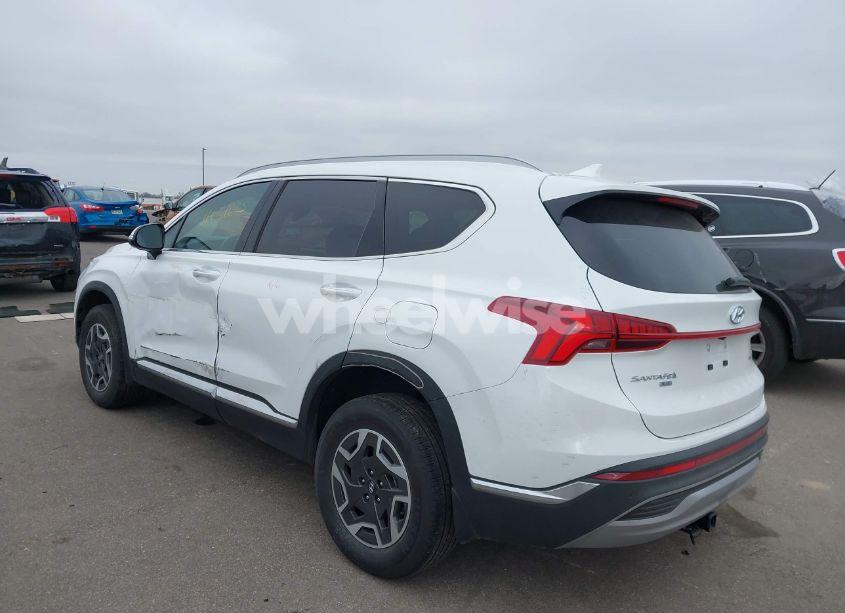 Photo 3 of 2023 Hyundai Santa FE HYBRID BLUE (VIN 5NMS2DA18PH023232)