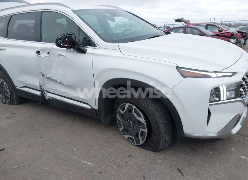 Photo 6 of 2023 Hyundai Santa FE HYBRID BLUE (VIN 5NMS2DA18PH023232)