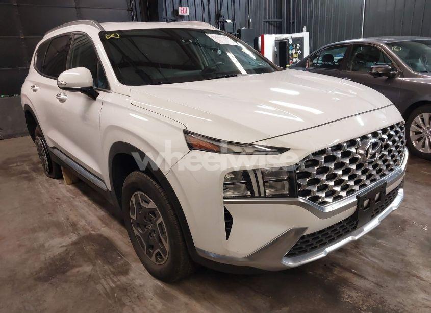 2023 Hyundai Santa FE HYBRID BLUE (VIN 5NMS2DA19PH001739) main photo