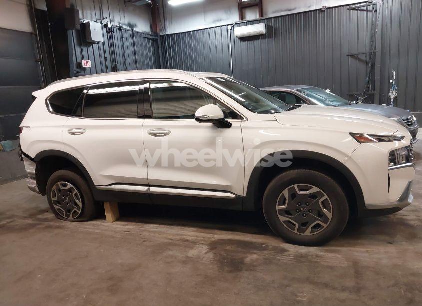 Photo 14 of 2023 Hyundai Santa FE HYBRID BLUE (VIN 5NMS2DA19PH001739)