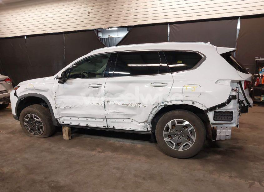 Photo 6 of 2023 Hyundai Santa FE HYBRID BLUE (VIN 5NMS2DA19PH001739)