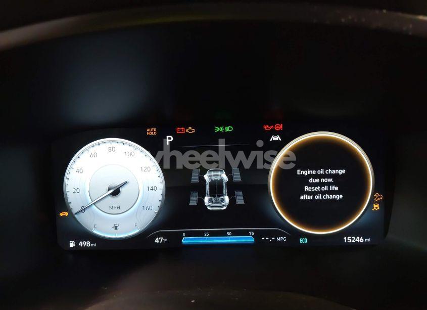 Photo 7 of 2023 Hyundai Santa FE HYBRID BLUE (VIN 5NMS2DA19PH001739)