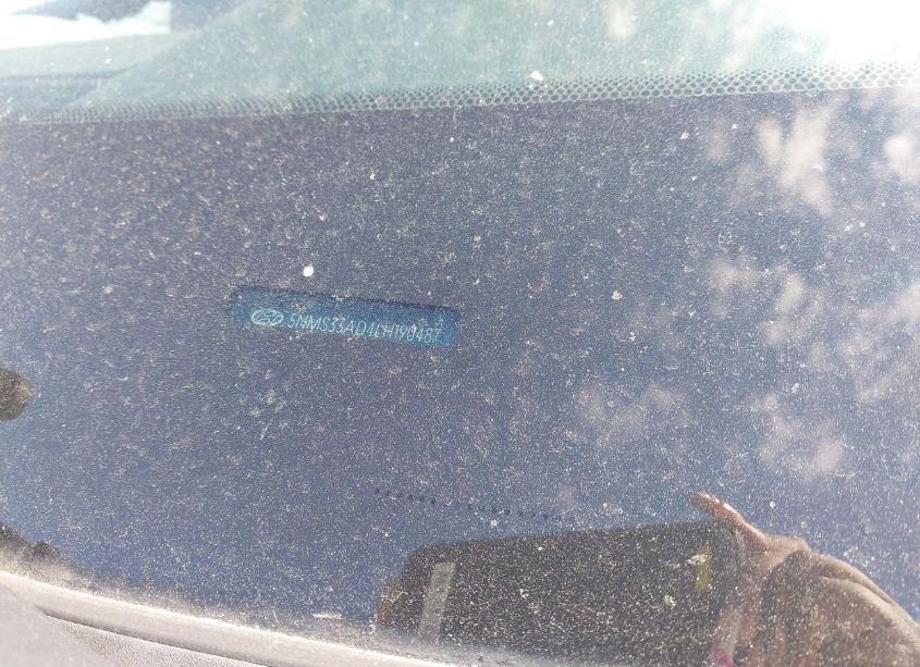 Photo 9 of 2020 Hyundai Santa FE SEL (VIN 5NMS33AD4LH190487)